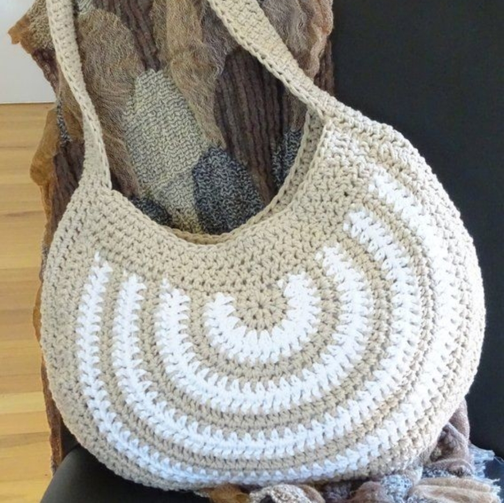 Boho round bag - Picture 5 of 10